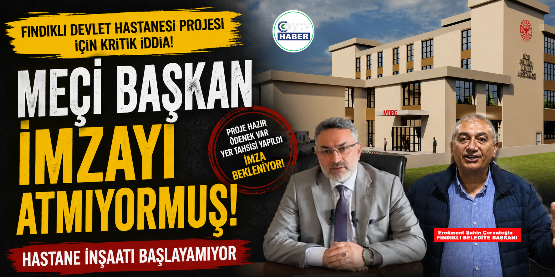Fındıklı’da Hastane Ruhsatı Tartışması: “İmza Geciktikçe Hizmet de Gecikiyor”