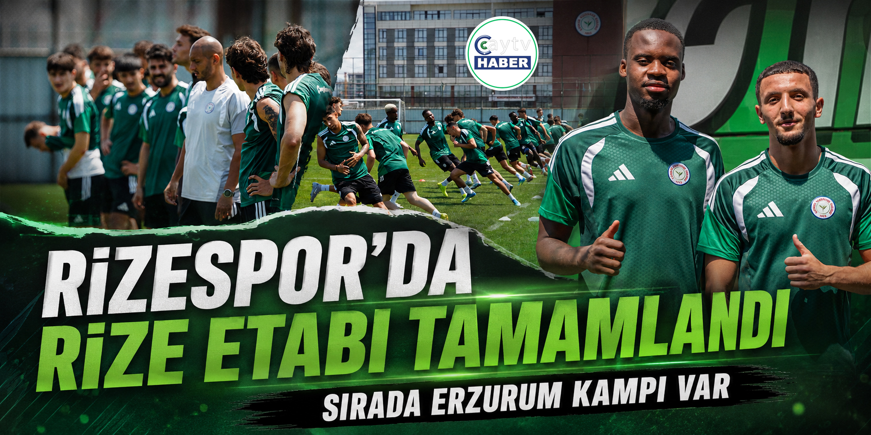 Çaykur Rizespor Rize Etabını Tamamladı, Sırada Erzurum Kampı Var