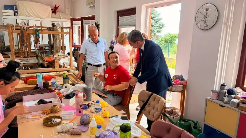Sinop’ta Özel Bireyler El Sanatlarıyla Engelleri Aşıyor