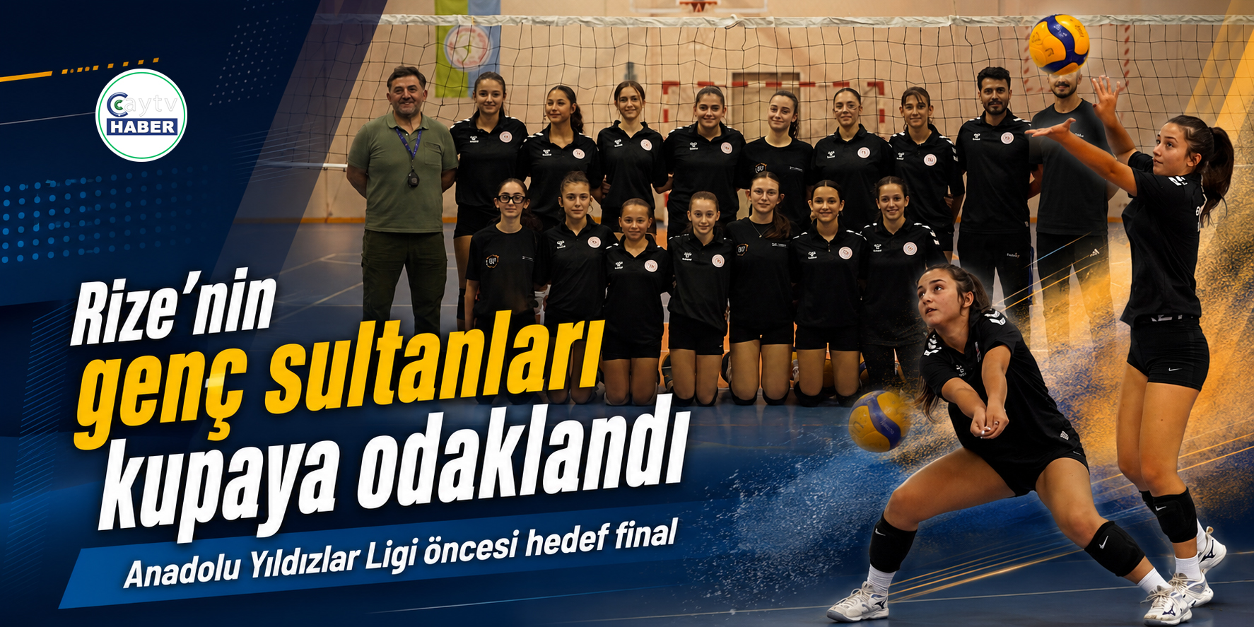 Rize’nin Sultanları Kupaya Kilitlendi