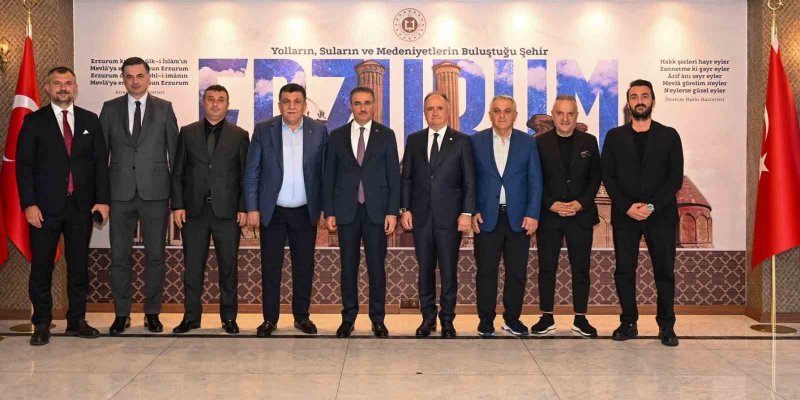 Çaykur Rizespor Yönetiminden Erzurum Protokolüne Ziyaret