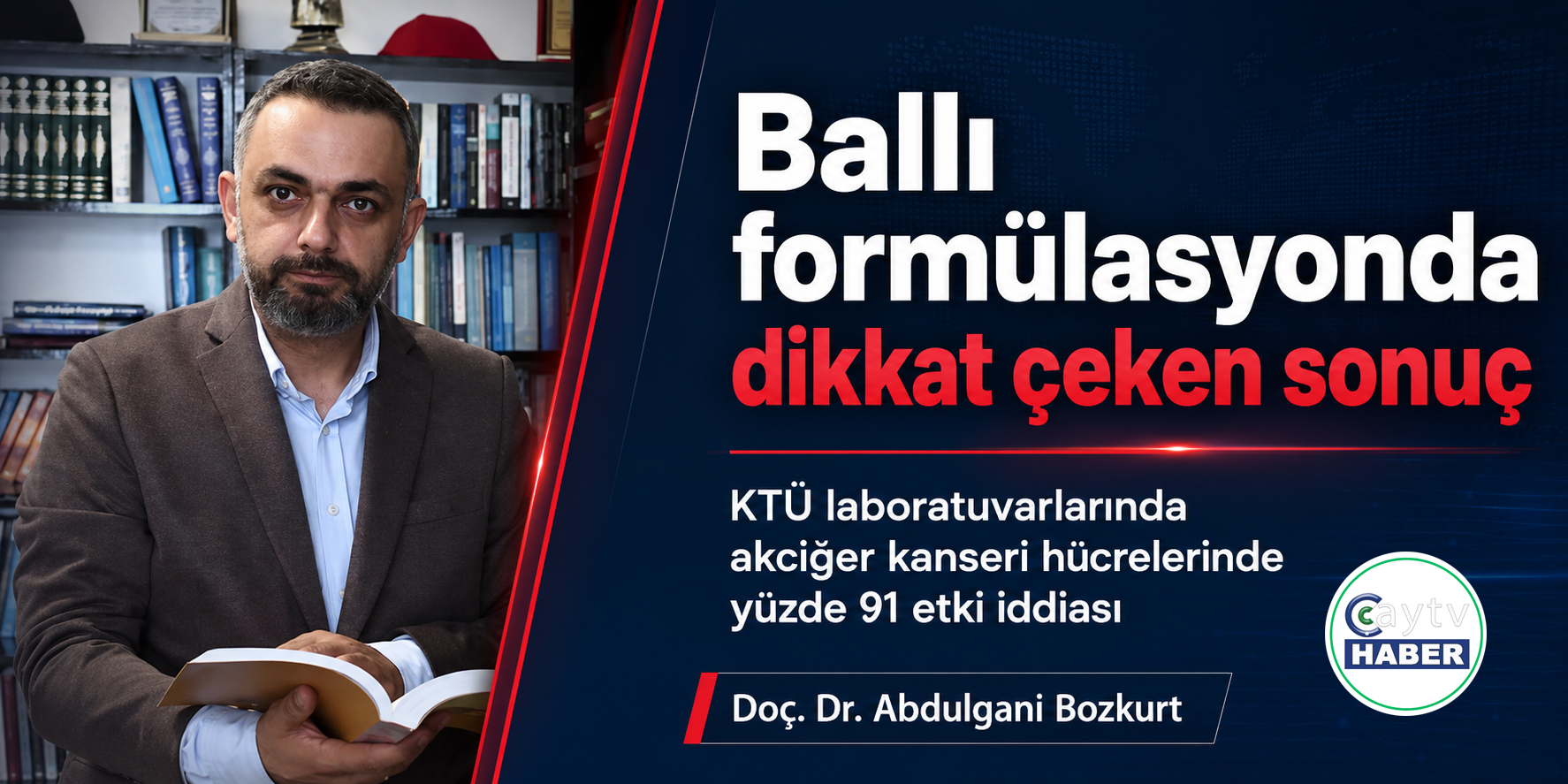 KTÜ laboratuvarında ballı bitkisel formülasyon için dikkat çeken sonuç