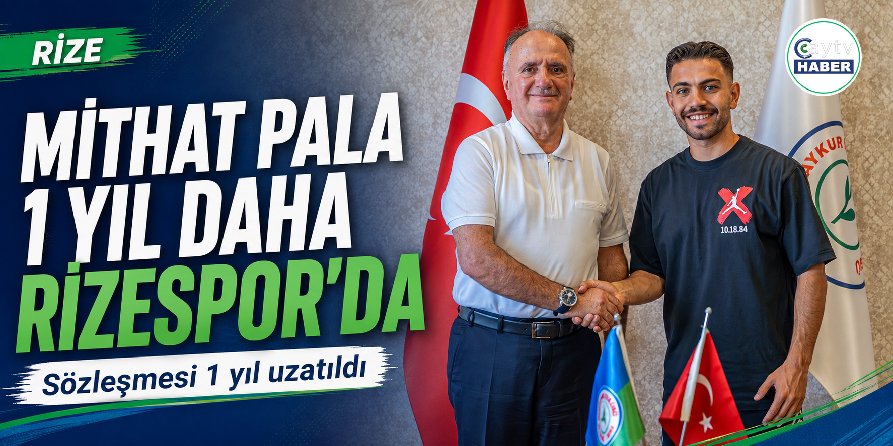 Merakla beklenen haber geldi: Mithat Pala 1 yıl daha Çaykur Rizespor’da