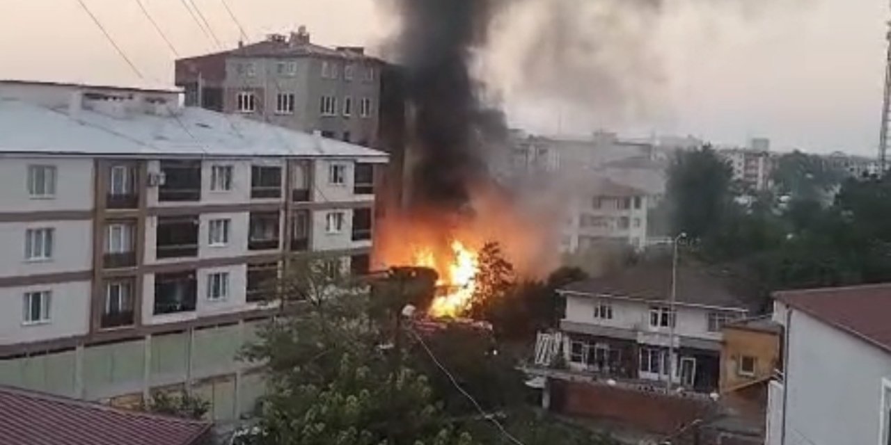 Tüpgaz Bayisinde Yangın: Tüpler Patladı, 4 Kişi Hastanelik Oldu