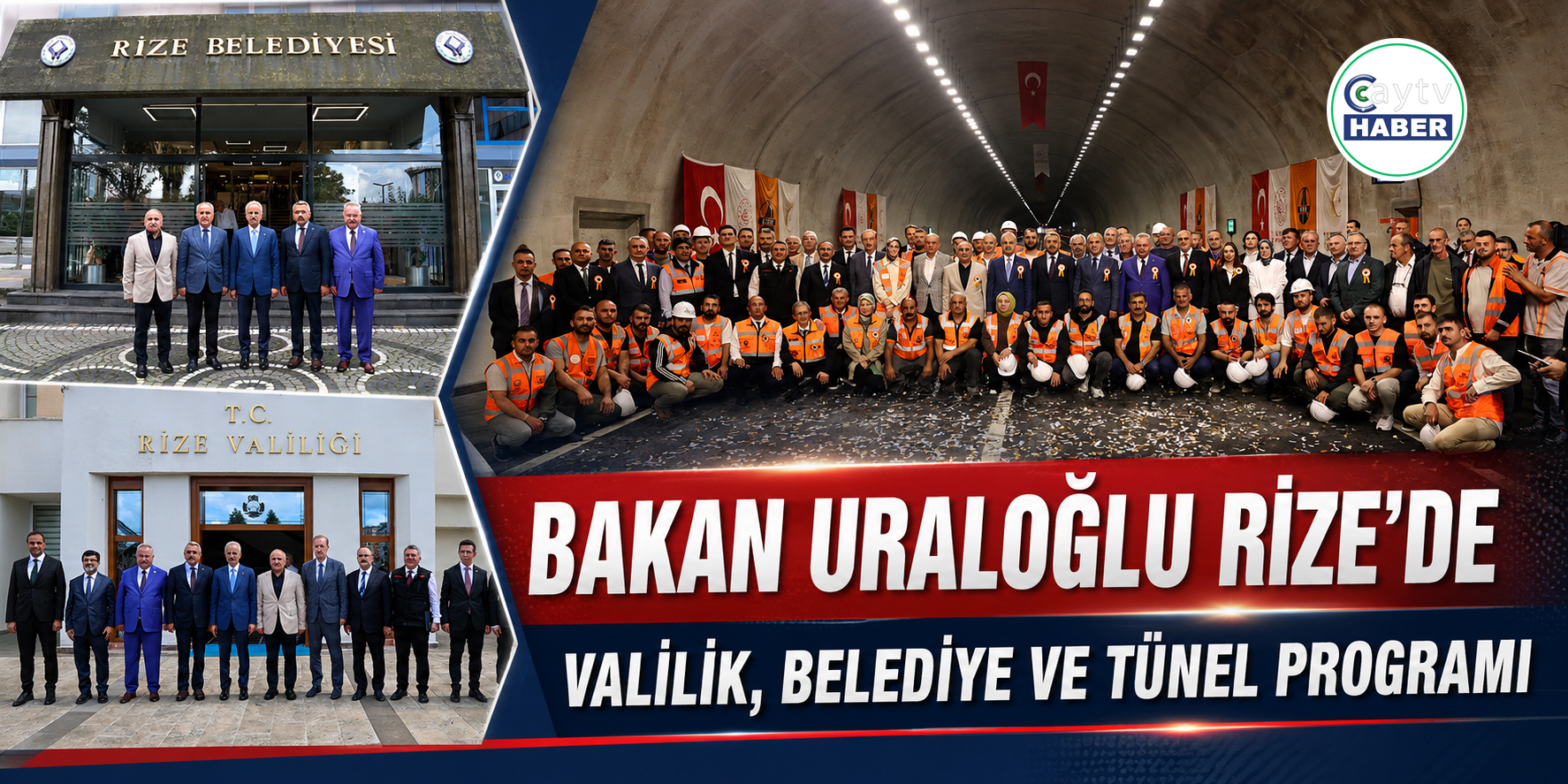 Bakan Uraloğlu Rize’de temaslarını sürdürdü: Valilik, Belediye ve AK Parti İl Başkanlığı’nı ziyaret etti