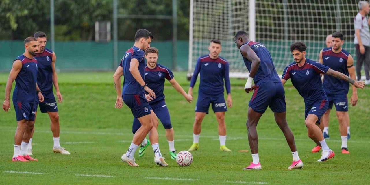 Trabzonspor, Ferencvaros Maçına Taktik Çalıştı