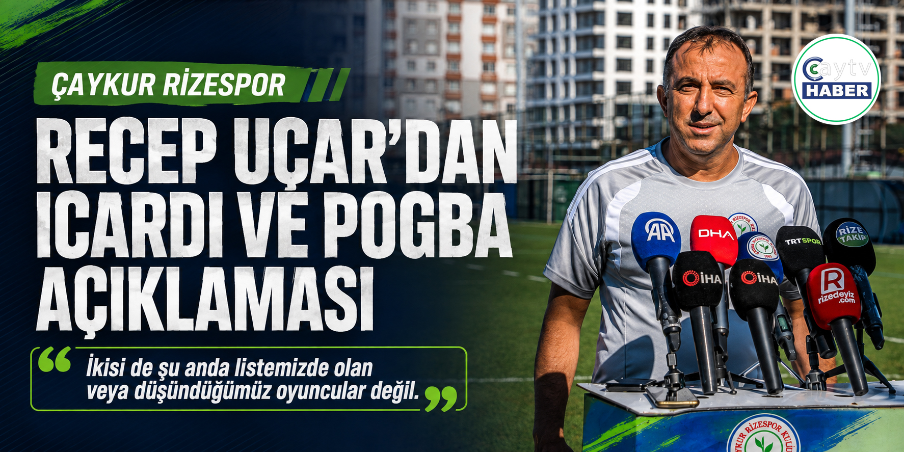Recep Uçar: "Evimizde İyi Bir Sonuç Alarak Devam Etmek İstiyoruz"