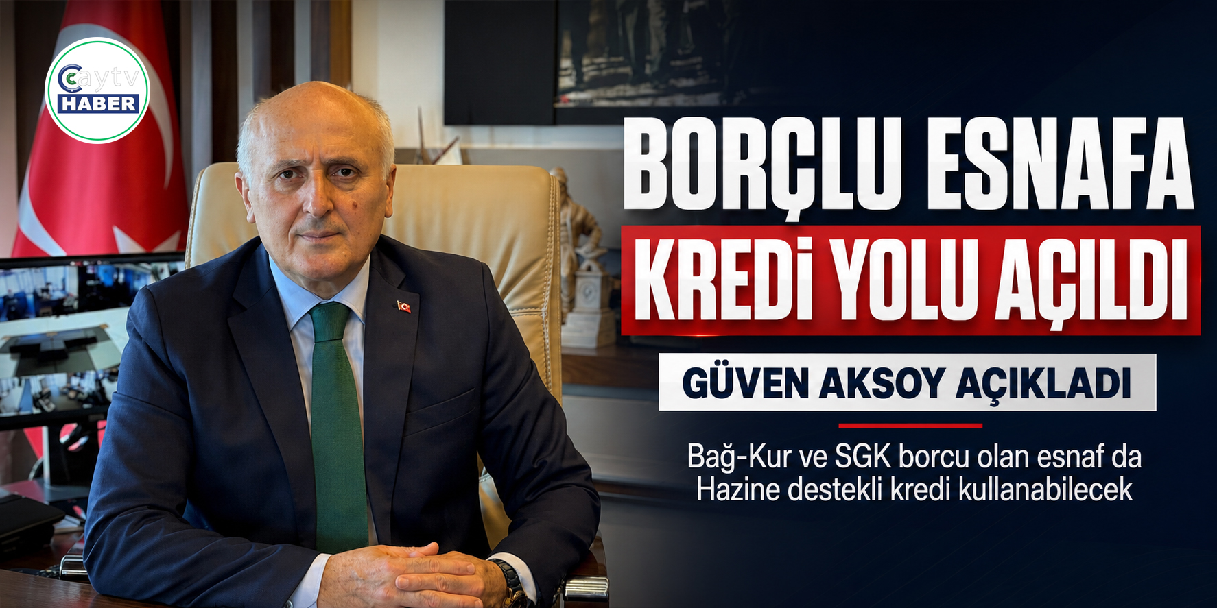 Rize Esnafına Kredi Müjdesi: SGK ve Bağ-Kur Borcu Engel Olmayacak