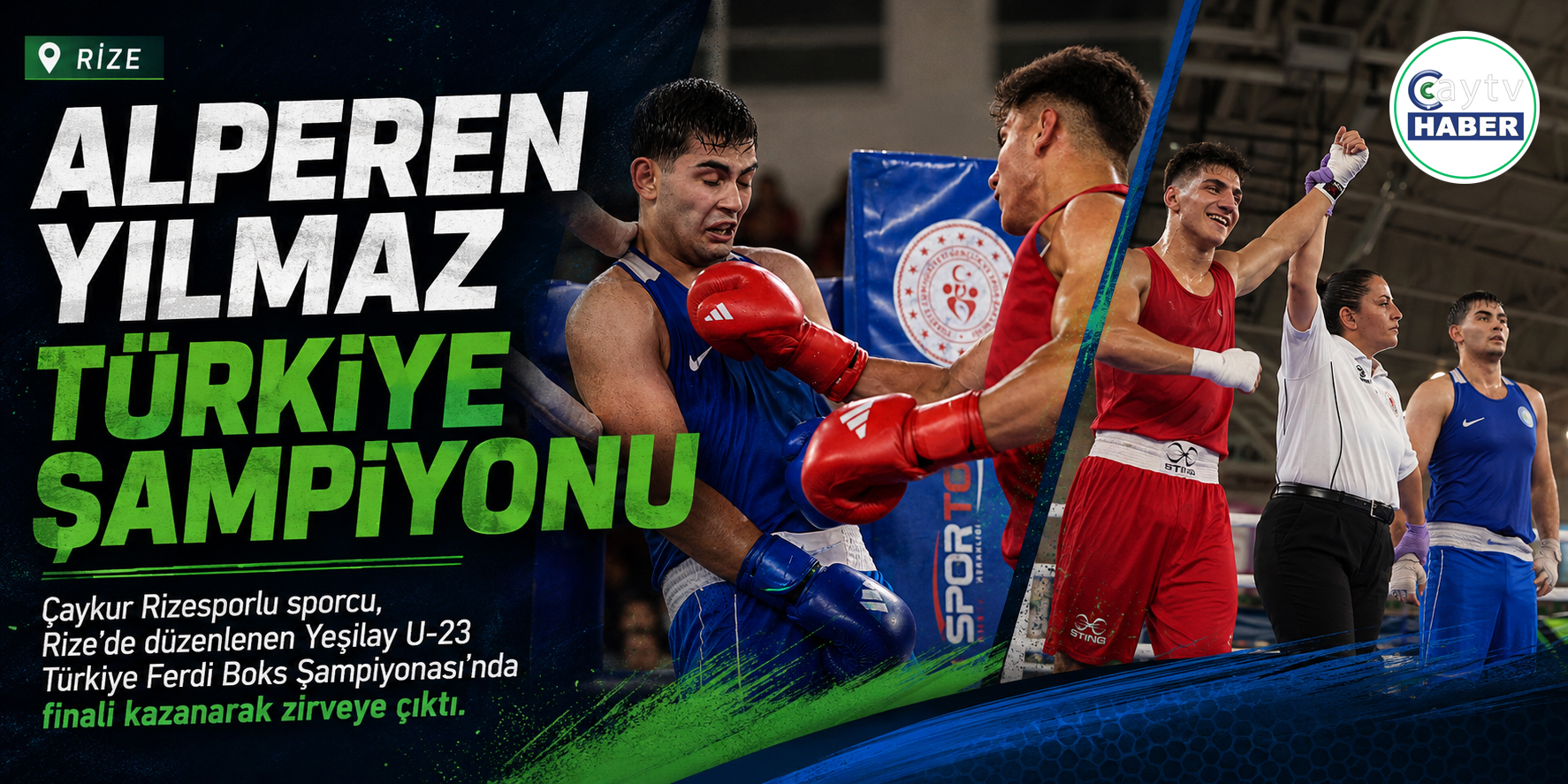 Alperen Yılmaz Türkiye şampiyonu oldu