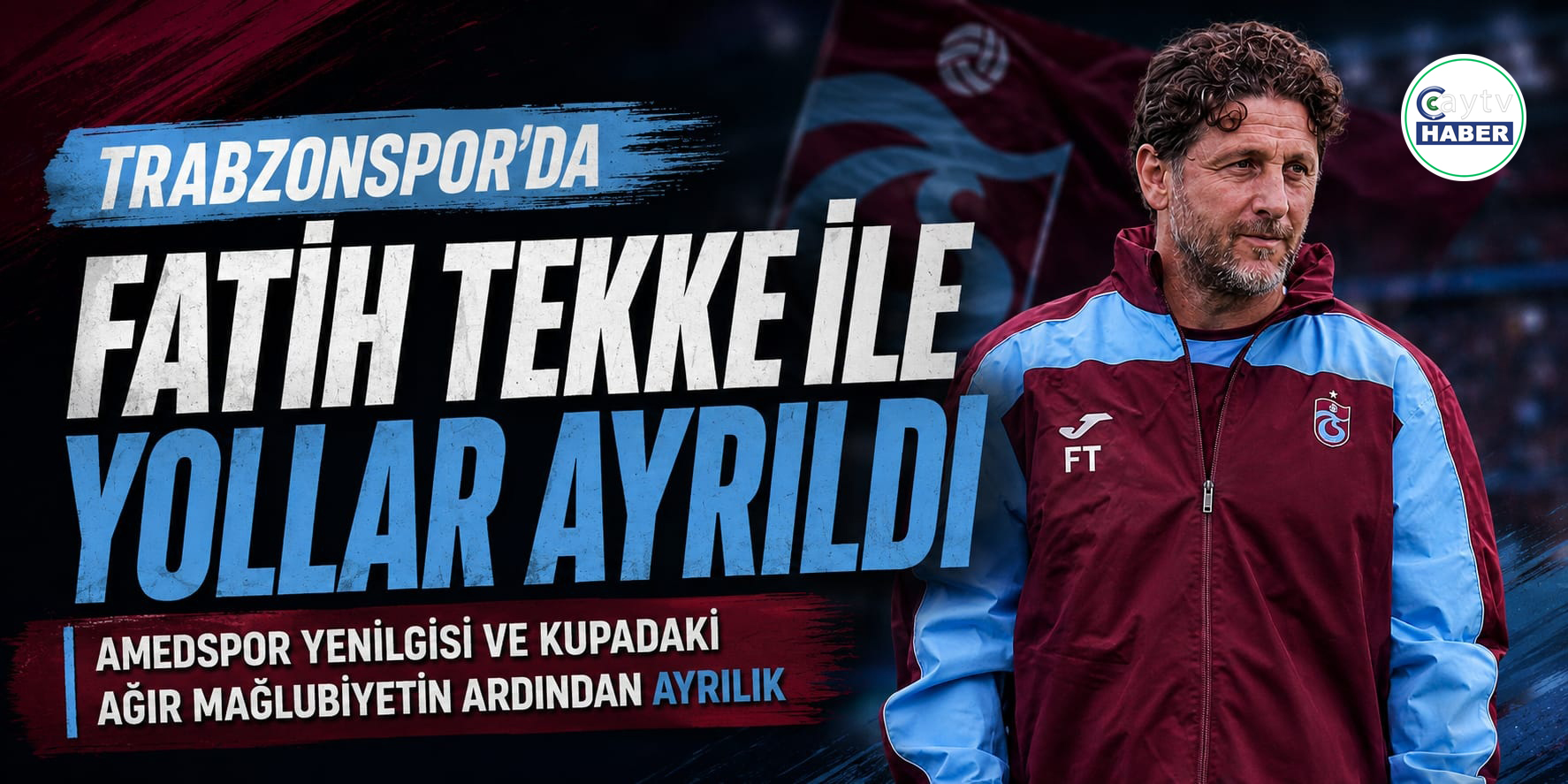 Trabzonspor’da Fatih Tekke dönemi sona erdi