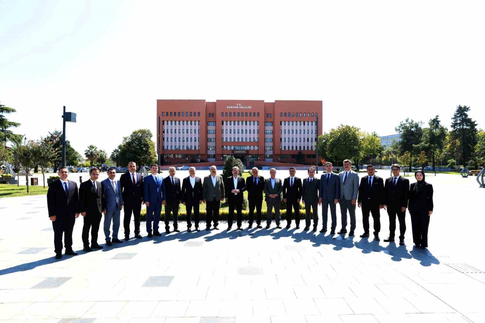 Cumhurbaşkanı Erdoğan’ın Samsun Ziyareti Öncesi Hazırlık Toplantısı