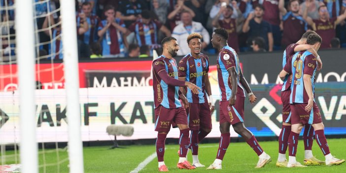 Trabzonspor Evinde Galatasaray'ı ezgi geçti