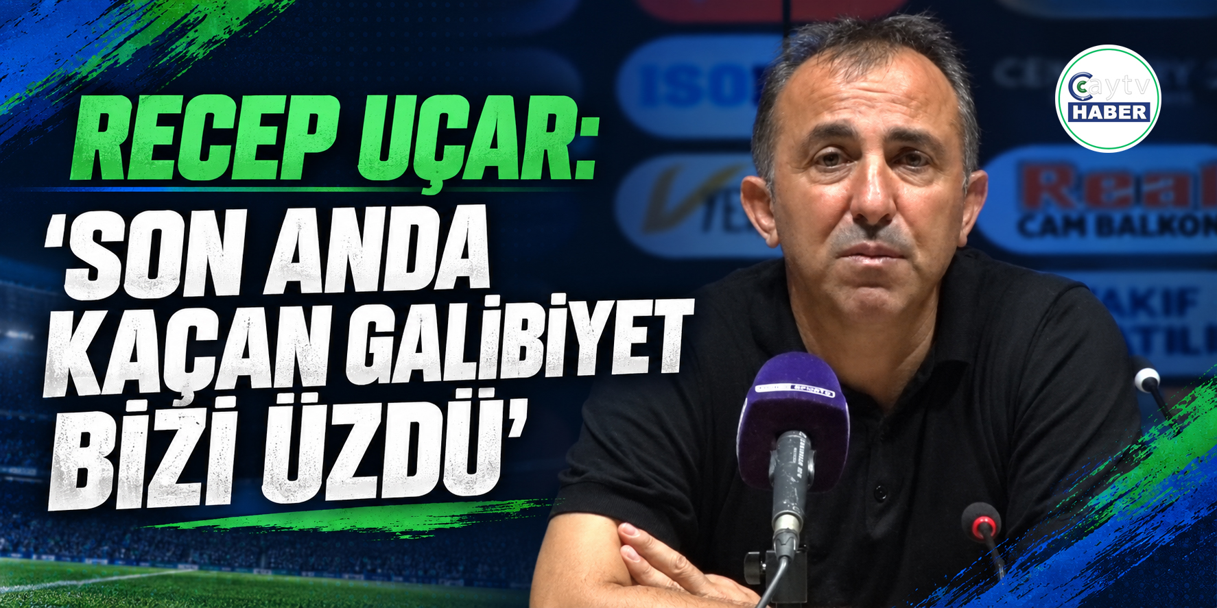 Recep Uçar: “Son anda kaçan galibiyet bizi üzdü”