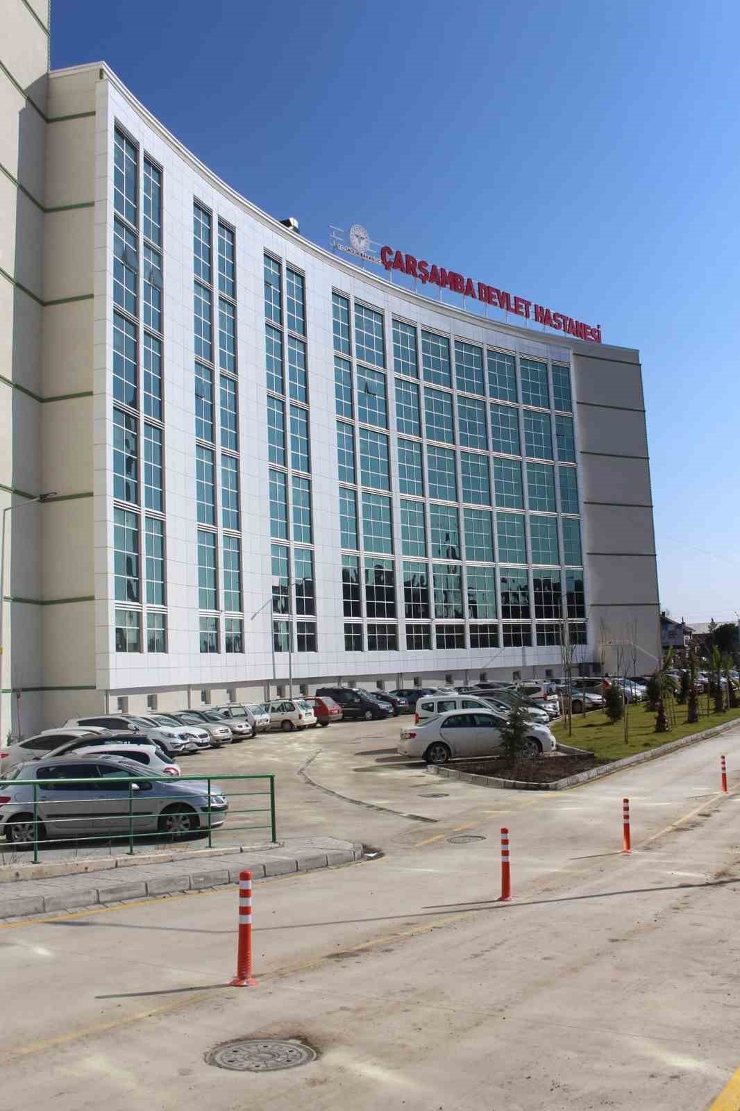Çarşamba Devlet Hastanesi’nde 8 Ayda 992 Bin Muayene