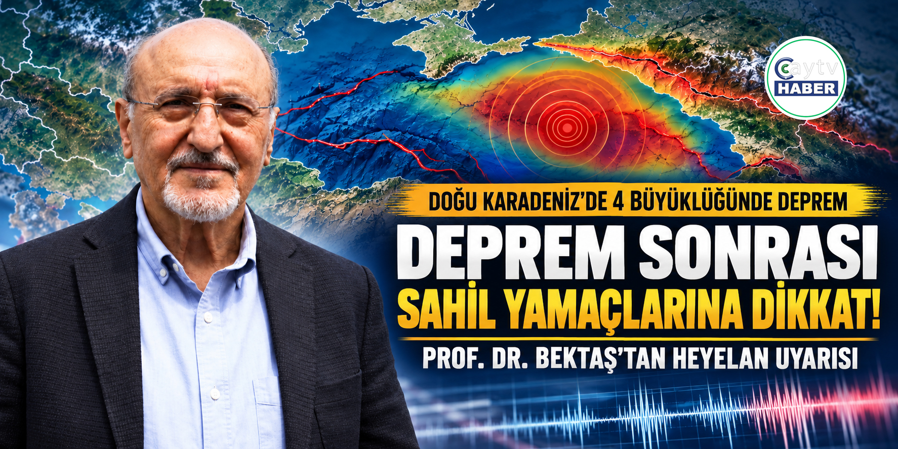 Karadeniz’deki depremin ardından Bektaş’tan uyarı: Sahil yamaçlarına dikkat
