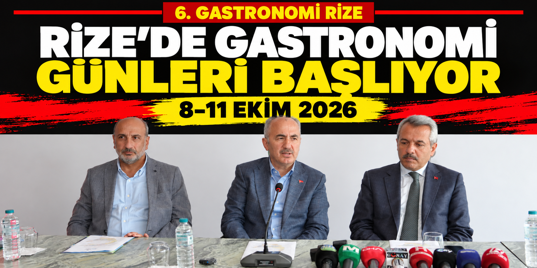 Rize’de gastronomi günleri 8 Ekim’de başlıyor: 12 ilçenin lezzetleri buluşacak