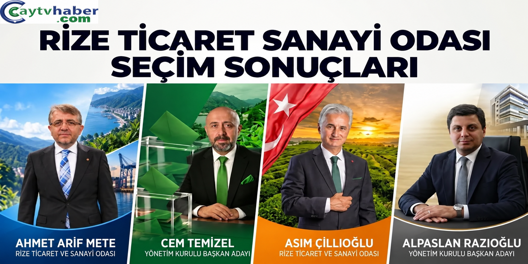 Rize Ticaret Ve Sanayi odası seçim sonuçları