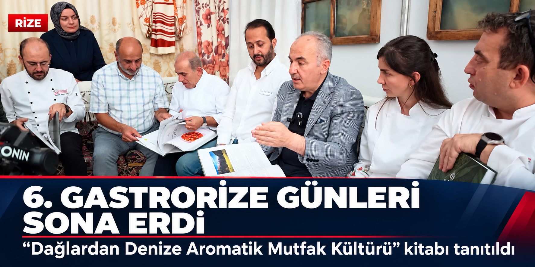 6. GASTRORİZE GÜNLERİ SONA ERDİ. Rize’nin mutfak mirası kitapla geleceğe taşınıyor