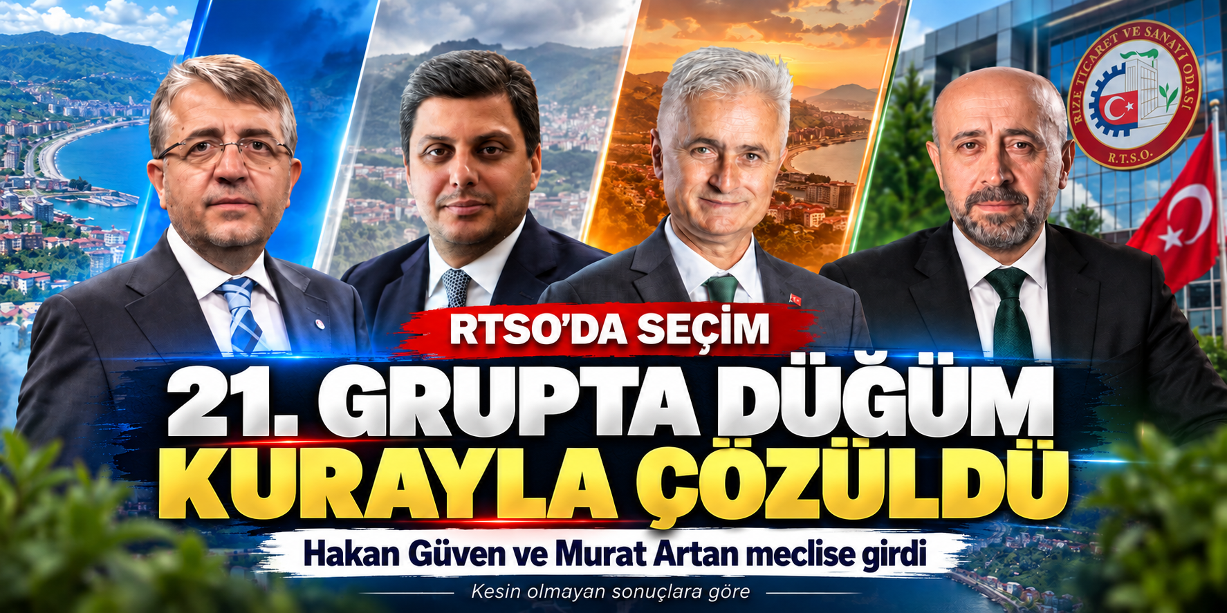 RTSO’da 21. Grubun Düğümü Kurayla Çözüldü: Bir Üye Mavi, Bir Üye Beyaz Gruptan