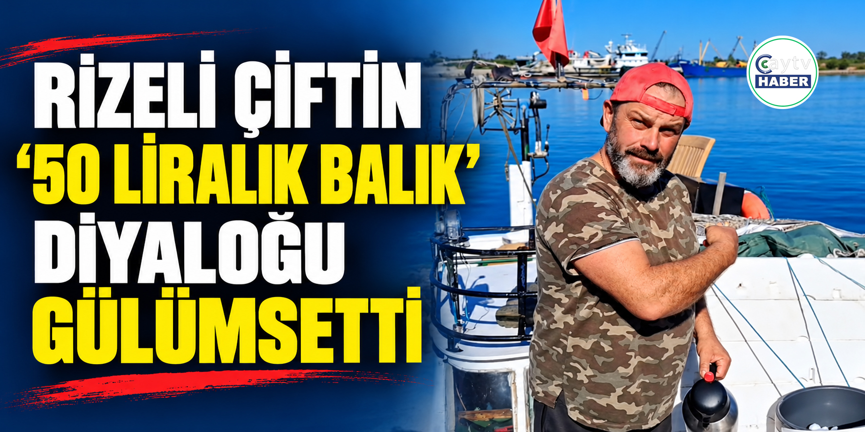 Rize’de Palamut Hesabı Gülümsetti: “50 Liraya Alalım, Niye Denize Çıkıyorsun?”