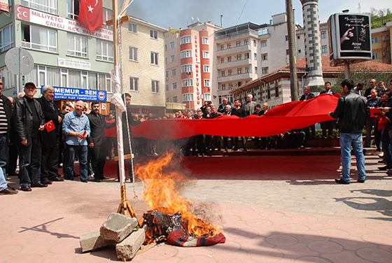 Rize’de Çözüm Süreci Protesto Edildi