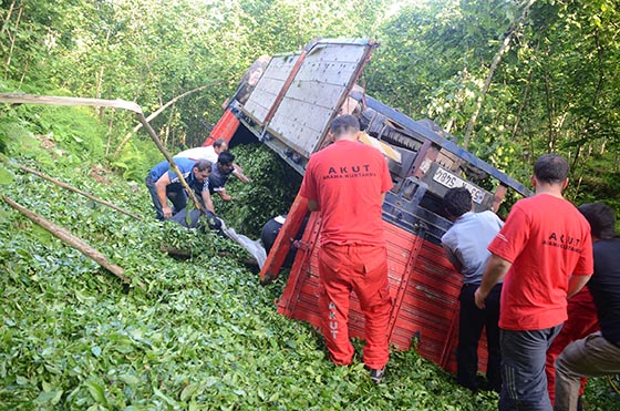 Rize'de Trafik Kazası 4 Ölü
