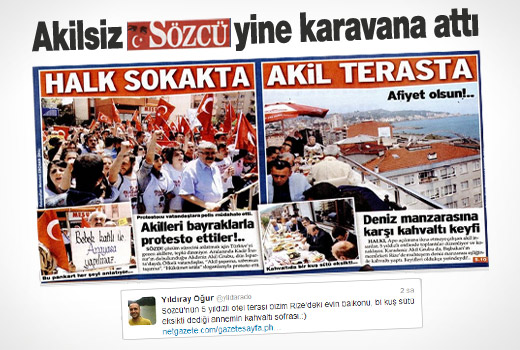 Sözcü Gazetesinin Rize Yalanı