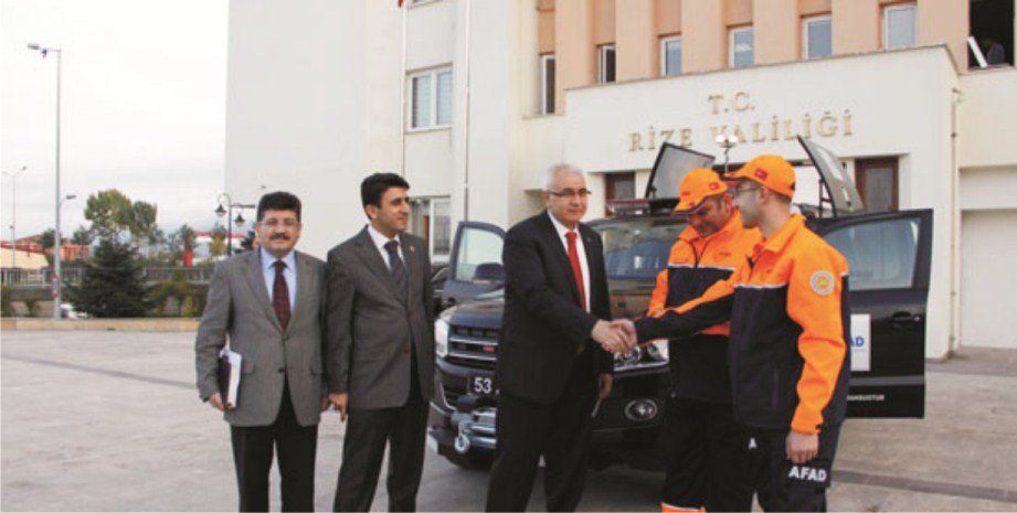 AFAD Müdürlüğüne Yeni Kurtarma Aracı