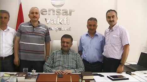 Hasan Karal'dan Ensar Vakfına Ziyaret