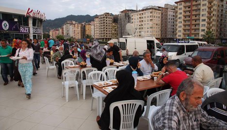 Rize İftar Sofrası A Haber’e Konuk Oldu