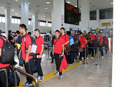 Trabzonspor 17 gün sürecek kamp için avusturya'ya gitti