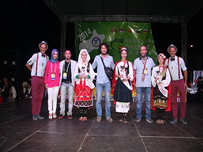 Tulum festivali'nin güzeli seçildi