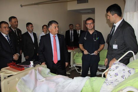 Rize Protokolünden bayram ziyaretleri