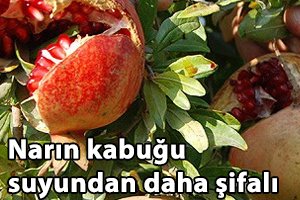 Narın kabuğu suyundan daha şifalı