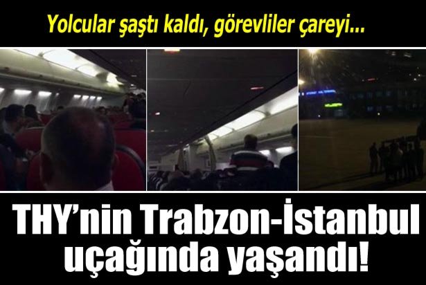 Sarhoş yolcu THY uçağına birbirene kattı!