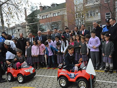 Ortahisar belediyesi'nden trafik eğitim parkuru projesi