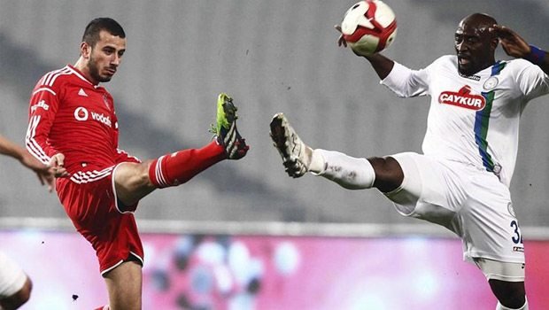 Rizespor Beşiktaş yenişemedi