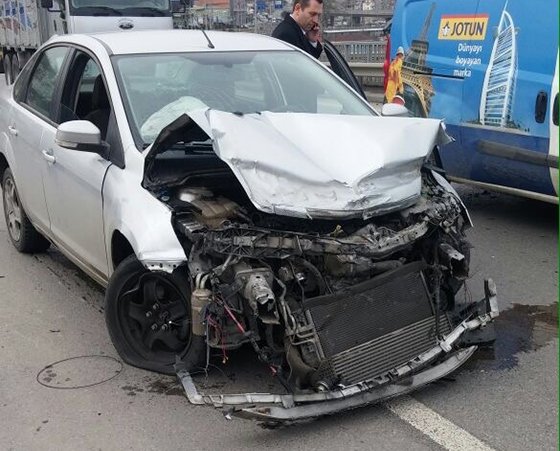Trabzon’da Trafik Kazası: 1 Yaralı