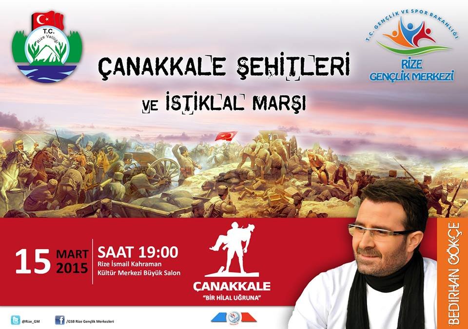 Bedirhan Gökçe Rize'ye geliyor