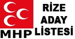 Mhp Rize Milletvekili aday listesi 2015