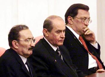 "Bugünlerin mimarı, Ecevit, Bahçeli ve Yılmaz"