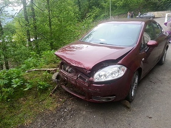 Artvin'de Kaza 2 Yaralı
