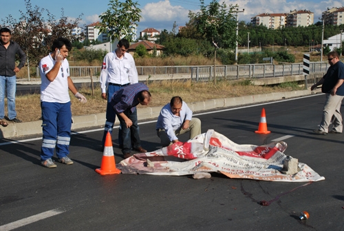 Samsun'da tır motosiklete çarptı: 1 ölü