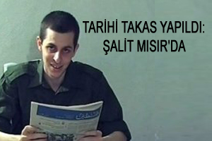 Tarihi takas yapıldı: Şalit Mısır'da