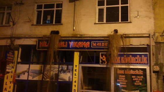 Borçka’da heyelan