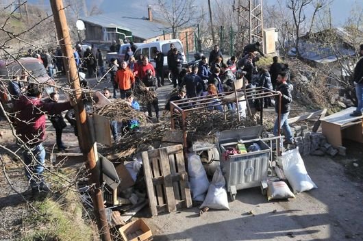 Cerattepe'ye polis ve jandarma takviyesi yapıldı