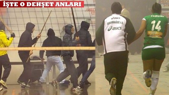 Holiganlar Dehşet Saçtı