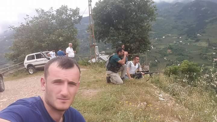 Maçka’da halk hain avında!