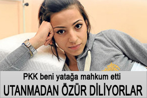 17'lik Nuran'dan PKK'ya lanet