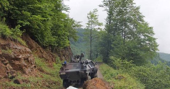 Giresun'un teröristlerle çatışma çıktı